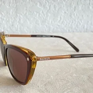 Balmain | Accessories | Balmain Brown Cat Eye Sunglasses  display picture 3